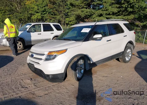 2014 Ford Explorer Limited из США, поврежденный, VIN 1FM5K8F87EGC45965